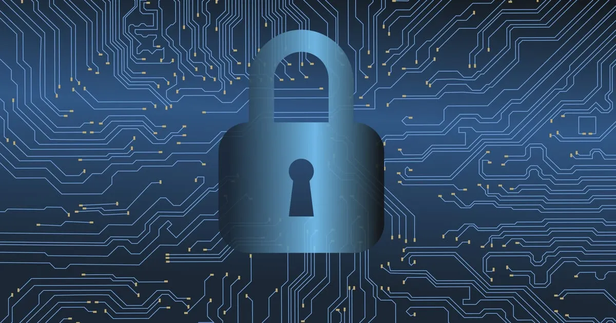 Un cadenas posé sur un clavier d’ordinateur, symbole de sécurité numérique